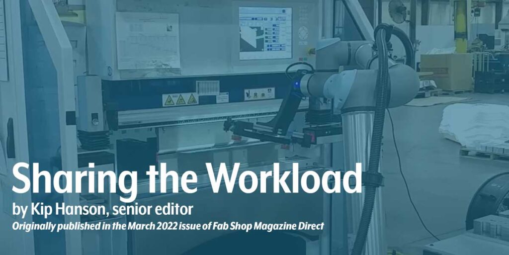 Sharing the Workload: Article in Fab Shop Magazine Direct